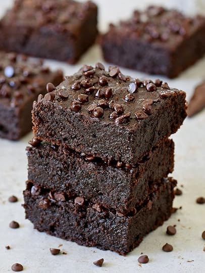 fudgy vegan chocolate zucchini brownies