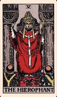 The Hierophant (Upright) | Tarot Card
