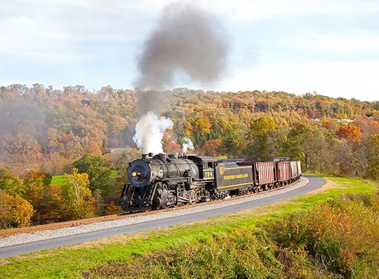 The Western Maryland Scenic Railroad fall train ride 