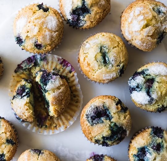 Favorite Blueberry Muffins | Recipe via DisplacedHousewife Rebecca Firth