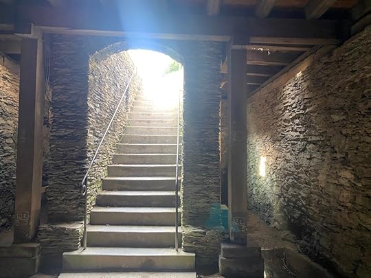 Entrance into the cellar