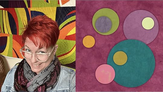 Karla_Overland_knifeedge_pancakes_Sit and Sew at The Great Wisconsin Quilt Show 2025