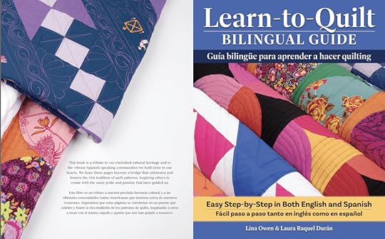 Bilingual quilting book Learn-to-Quilt Bilingual Guide:Guía bilingüe para aprender a hacer quilting