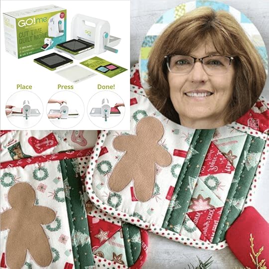 Lorie Valle with Accuquilt and June Tailor at The Great Wisconsin Quilt Show in The Nancy Zieman Sewing Studio And Quilt Shop Vendor Booth