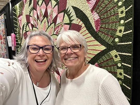 Deanna Springer and Betsy Woodward at The Great Wisconsin Quilt Show IMG 2269
