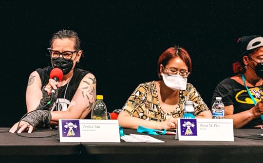 Cecilia Tan, Diana Pho and Sumiko Saulson