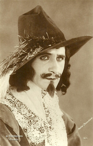 Jean Yonnel as D'Artagnan in Vingt ans après (1922)