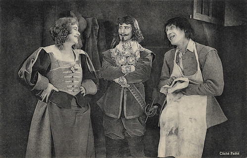 Jean Yonnel and Armand Bernard in Vingt ans après (1922)