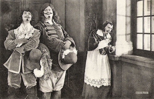 Jean Yonnel, Charles Martinelli and Jean Périer in Vingt ans après (1922)