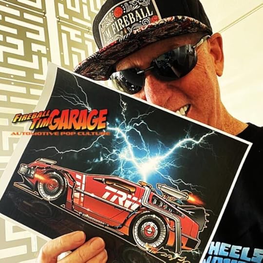 Automotive Pop Culture Movie and TV Car Art by Fireball Tim Garage