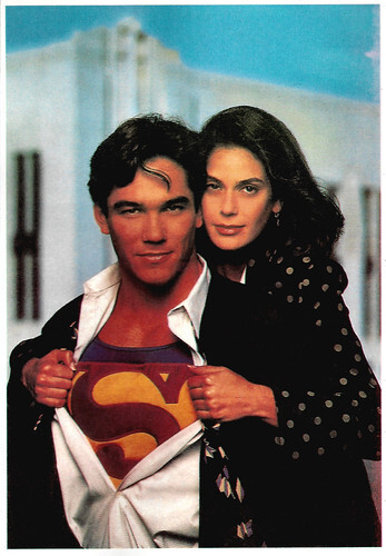 Teri Hatcher and Dean Cain in Lois and Clark