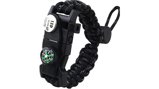 comprehensive survival gear bracelet