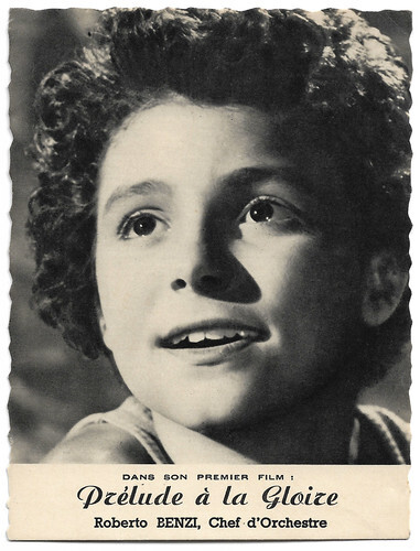 Roberto Benzi in Prélude à la Gloire (1950)
