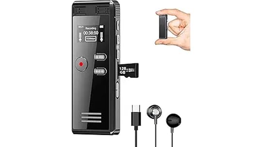 128gb voice recorder