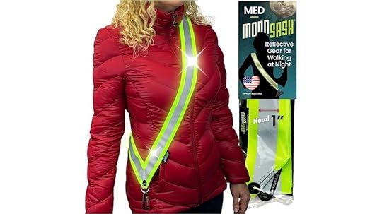 reflective night walking sash