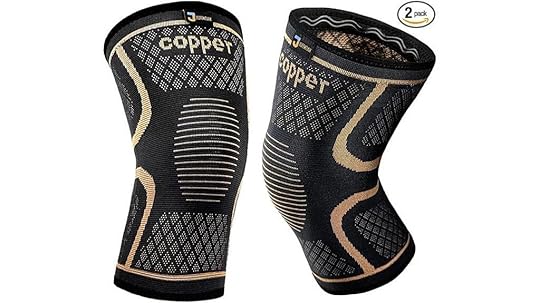 copper knee brace set