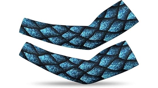 blue dragon scale sleeves