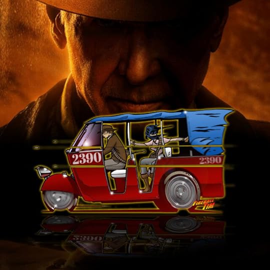 Automotive Pop Culture Movie and TV Car Art by Fireball Tim Garage