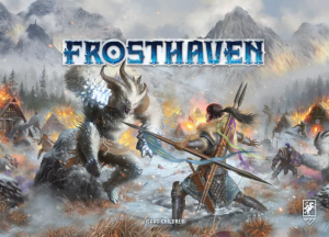 Frosthaven’s box art.