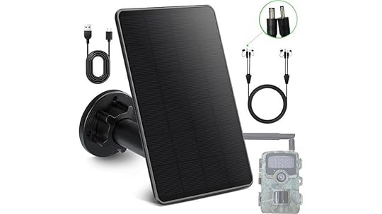 solar powered trail camera