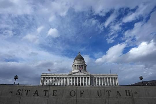 FILE - The Utah State Capitol is viewed during the final day of the Utah Legislature, March 1, 2024, in Salt Lake City. (AP Photo/Rick Bowmer, file)
