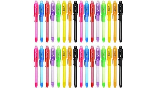 kids uv ink pen set