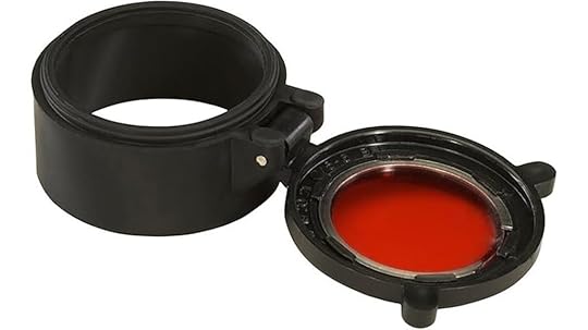 flip lens for tactical flashlights