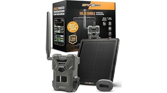 solar powered cellular trail camera