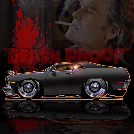 Automotive Pop Culture Movie and TV Car Art by Fireball Tim Garage