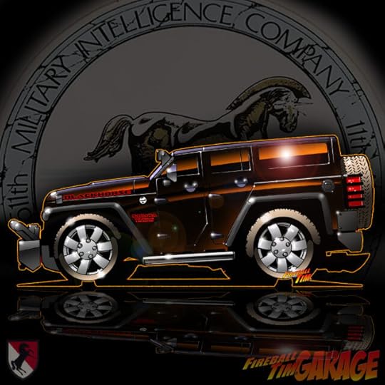 Automotive Pop Culture Movie and TV Car Art by Fireball Tim Garage