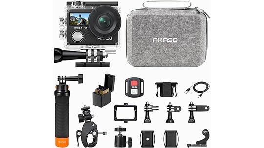 waterproof action camera bundle