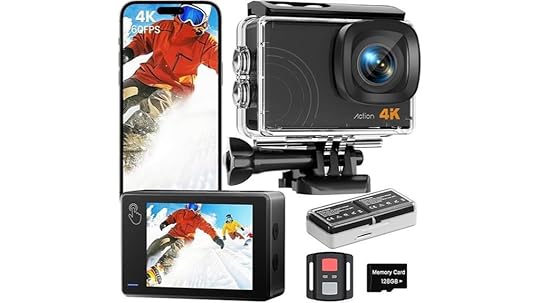 4k 60fps waterproof camera