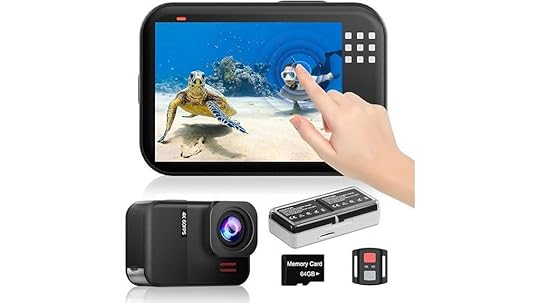 4k waterproof camera bundle