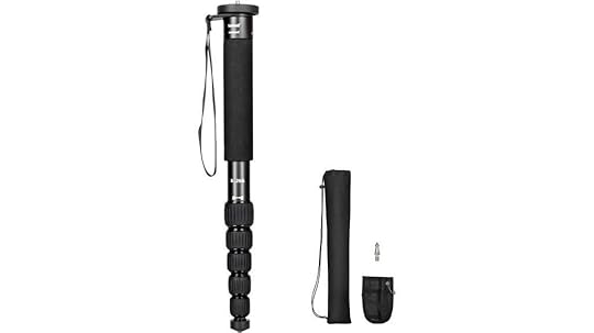 aluminum portable camera monopod