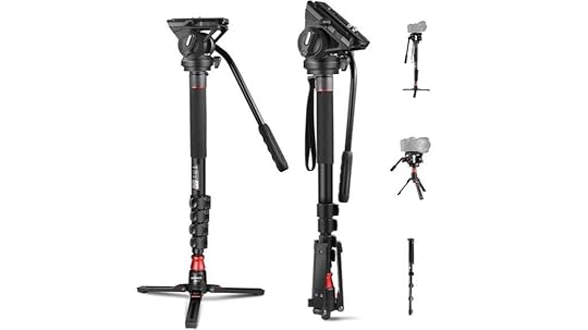 adjustable monopod with feet