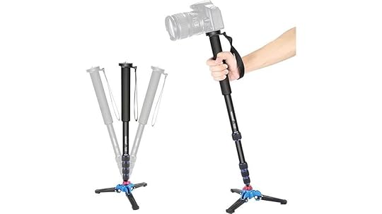 extendable monopod with foldable base