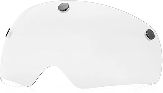 magnetic helmet with goggles