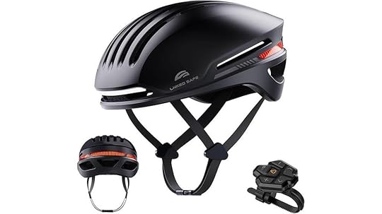 bluetooth cycling helmet lights