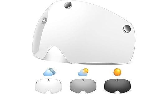 magnetic helmet goggles visor