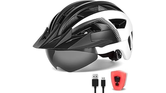 bike helmet with visor