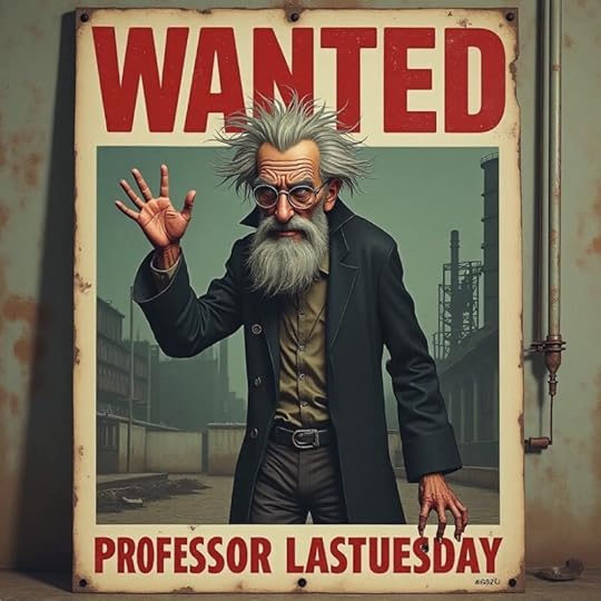 People's enemy. Extremely dangerous. Believed to be harbored by his co-conspirators, the Lastuesdayites.