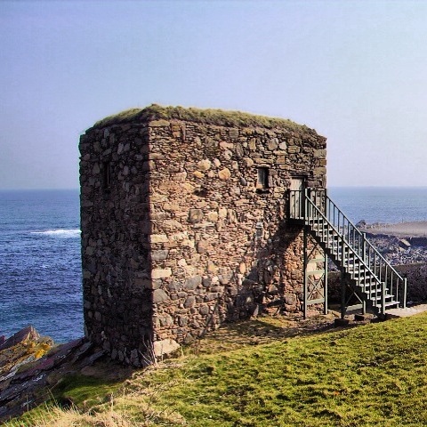 One of the castles of the knuckle: the Wine Tower, Fraserburgh's oldest building