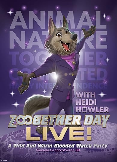 Character poster for the wolf Heidi Howler for Zootopia Better Zoogether