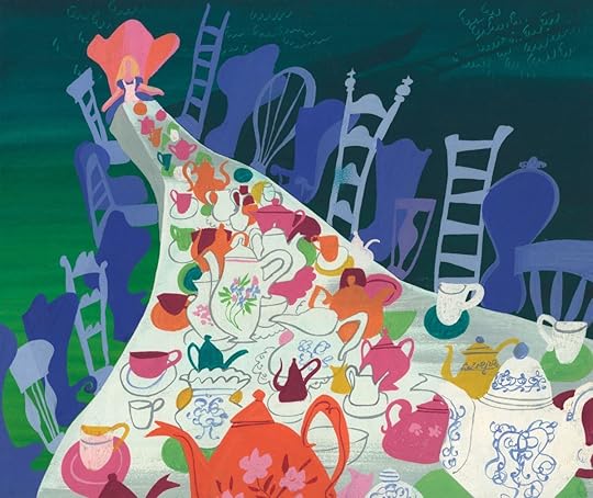 Original concept art for Alice in Wonderland