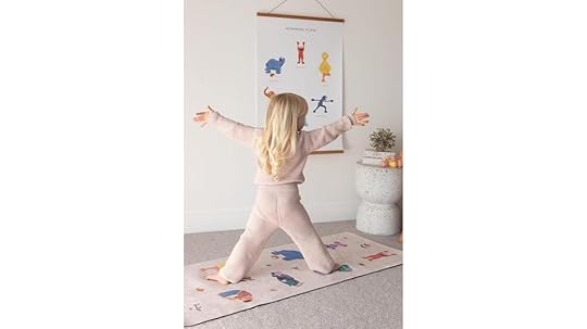 kids sesame street yoga mat