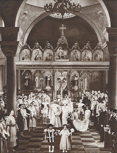 Jean Toulout and Claudia Victrix in La princesse Masha (1927)