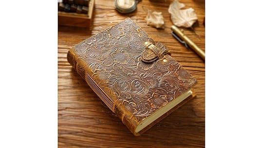 leather travel sketchbook