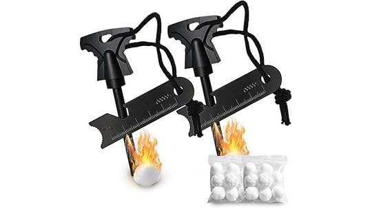 magnesium fire starter set