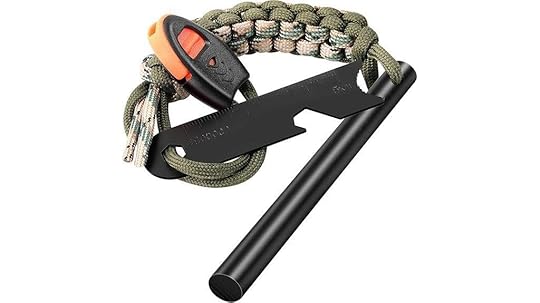ferro rod paracord starter