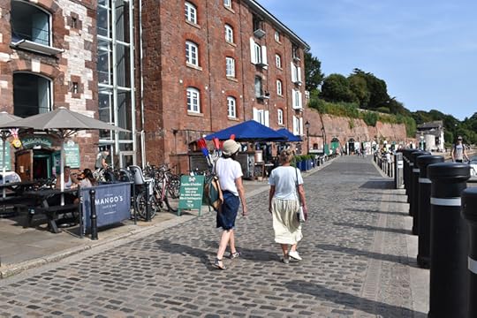 Strolling the quays at Exeter